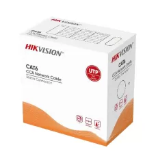 Hikvision Cat-6 U/UTP, 1 Meter, Orange Network Cable